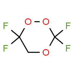 1,2,4-Trioxane,3,3,6,6-tetrafluoro-(9CI) Structure