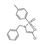 N-(2,2-dichlorovinyl)-N-benzyl-4-methyl-benzenesulfonamide Structure