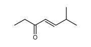 6-methyl-hept-4-en-3-one结构式