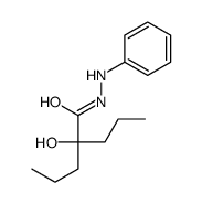 2-hydroxy-N'-phenyl-2-propylpentanehydrazide Structure