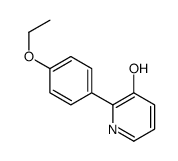 3-Pyridinol,2-(4-ethoxyphenyl)-(9CI) Structure