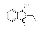 1H-Benzimidazole,2-ethyl-1-hydroxy-,3-oxide(9CI) structure