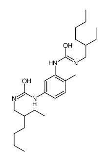 1-(2-ethylhexyl)-3-[3-(2-ethylhexylcarbamoylamino)-4-methylphenyl]urea Structure