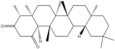 Friedelane-1,3-dione结构式