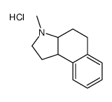 3-methyl-1,2,3a,4,5,9b-hexahydrobenzo[e]indole,hydrochloride结构式