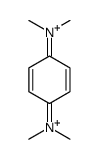 N,N,N',N'-tetramethyl-4-quinonediiminium dication Structure