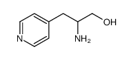 4-Pyridinepropanol,-bta--amino-(9CI) structure