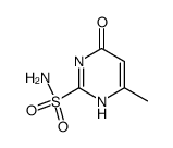 2-Pyrimidinesulfonamide,1,4-dihydro-6-methyl-4-oxo-(9CI) Structure