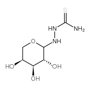 l-arabinopyranosyl thiosemicarbazide Structure