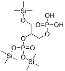 [1-[[(Trimethylsilyl)oxy]methyl]ethylenebis(oxy)]bis[phosphonic acid bis(trimethylsilyl)] ester picture