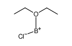 monochloroborane diethyl etherate Structure