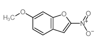 Benzofuran, 6-methoxy-2-nitro-结构式