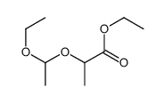 ethyl 2-(1-ethoxyethoxy)propanoate结构式