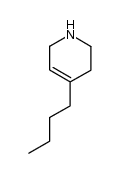 4-butyl-1,2,3,6-tetrahydro-pyridine Structure