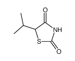 2,4-Thiazolidinedione,5-(1-methylethyl)-(9CI) Structure