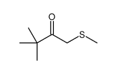 3,3-dimethyl-1-(methylthio)butan-2-one structure
