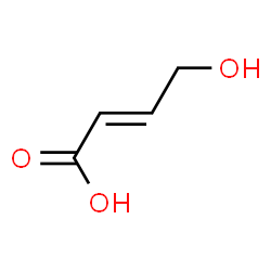 (E)-4-hydroxybut-2-enoic acid Structure