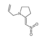 2-(nitromethylidene)-1-prop-2-enylpyrrolidine结构式