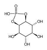 1D-myo-inositol 1,2-cyclic phosphate结构式