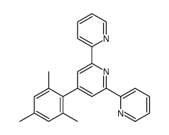 2,6-dipyridin-2-yl-4-(2,4,6-trimethylphenyl)pyridine Structure