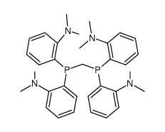 1,1-bis(di(o-N,N-dimethylanilinyl)phosphino)methane结构式