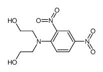 2-[(2,4-dinitrophenyl)-(2-hydroxyethyl)amino]ethanol Structure