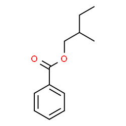 2-methyl butyl benzoate structure