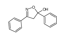 3,5-diphenyl-4H-1,2-oxazol-5-ol结构式