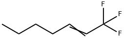 1,1,1-Trifluorohept-2-ene结构式