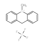 9H-Thioxanthenium, 10-methyl-, tetrafluoroborate(1-)结构式