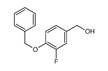 [4-(benzyloxy)-3-fluorophenyl]methanol Structure