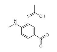 N-[2-(methylamino)-5-nitrophenyl]acetamide结构式