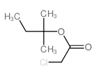 2-methylbutan-2-yl 2-chloroacetate结构式
