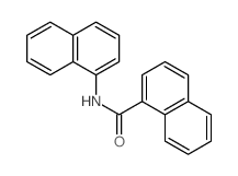 1-Naphthalenecarboxamide,N-1-naphthalenyl- Structure