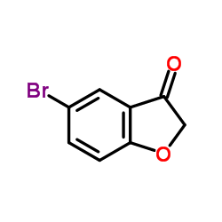 5-Bromobenzofuran-3(2H)-one structure