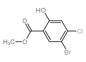 Methyl 5-bromo-4-chloro-2-hydroxybenzoate Structure