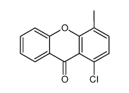 1-chloro-4-methyl-xanthen-9-one Structure