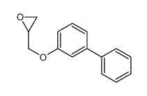 2-[(3-phenylphenoxy)methyl]oxirane Structure