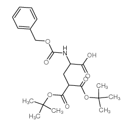 Z-DL-GLA(OTBU)2-OH Structure