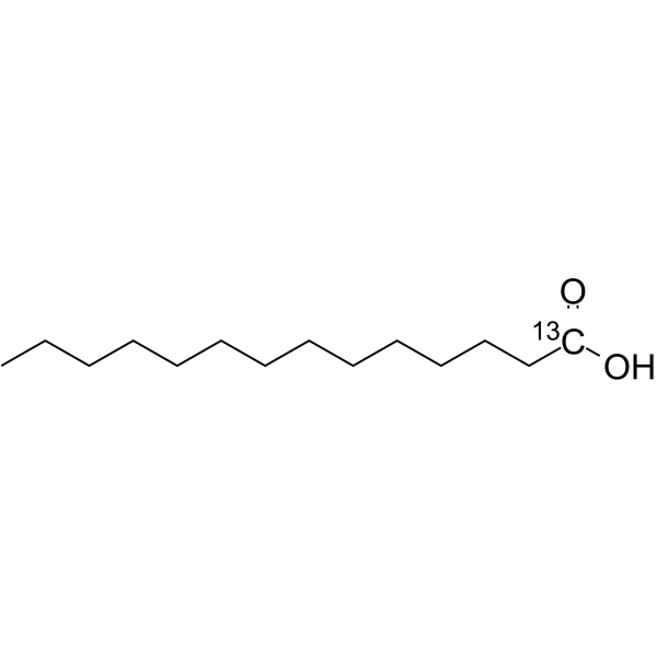 肉豆蔻酸-1-(¹³C)图片