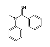 N-methyl-N-phenylbenzenecarboximidamide Structure