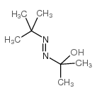 2-tert-butylazo-2-hydroxypropane structure