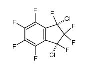 cis-1,3-dichlorooctafluoroindane结构式