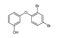 3'-hydroxy-2,4-dibromodiphenyl ether Structure