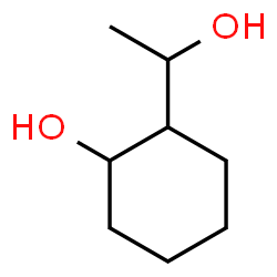 2-(1-Hydroxyethyl)cyclohexanol Structure