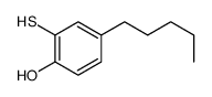 4-pentyl-2-sulfanylphenol结构式