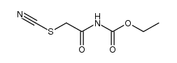 (thiocyanato-acetyl)-carbamic acid ethyl ester Structure