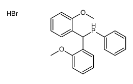 bis(2-methoxyphenyl)methyl-phenylphosphanium,bromide Structure