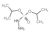 Phosphorohydrazidic acid, bis(1-methylethyl)ester (9CI) structure