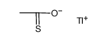 Tl(O(S)CMe) Structure